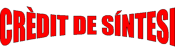 CRDIT DE SNTESI