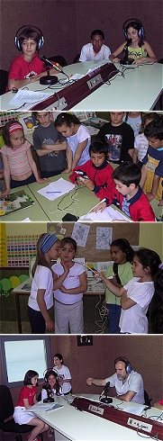 Alumnes i mestres en acció