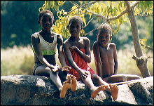 Niños en Zimbabwe