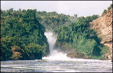 Las famosas Murchinson Falls
