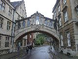 Puente de los suspiros en Oxford