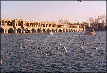 Magnifico puente en Isfahan
