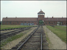 Foto típica del campo de concentración más famoso