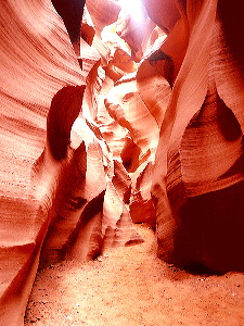 Antilope canyon en Arizona