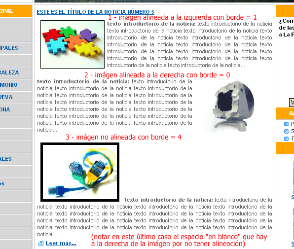 asi es como quedan las im�genes con respecto a los textos en un documento cualquiera publicado