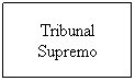 Cuadro de texto: Tribunal Supremo
