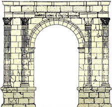 Boveda romana segons Viollet le Duc.