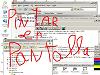 Pantalla programa pintar en pantalla