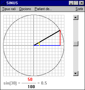 Pantalla de Trigonometria