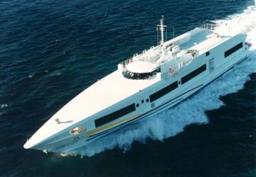 The Speedy fast ferry.