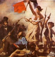 Delacroix: La llibertat guiant al poble