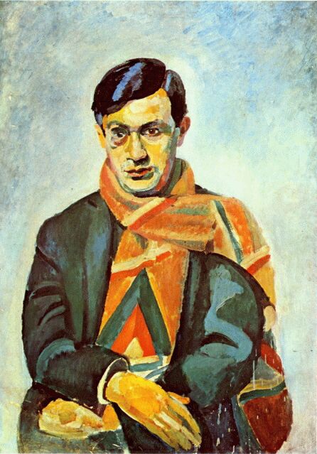 Retrat de Tristan Tzara per  Delaunay