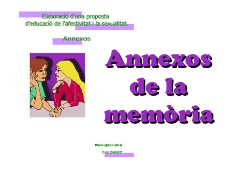 Annexos de la mem&ograve;ria - Clica-hi