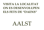 VISITA LA LOCALITAT ON ES DESENVOLUPEN ELS FETS DE “DAENS”

AALST