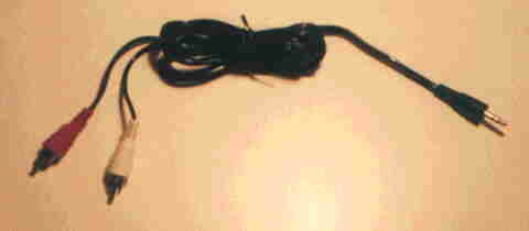 Cable de connexi� a Line IN