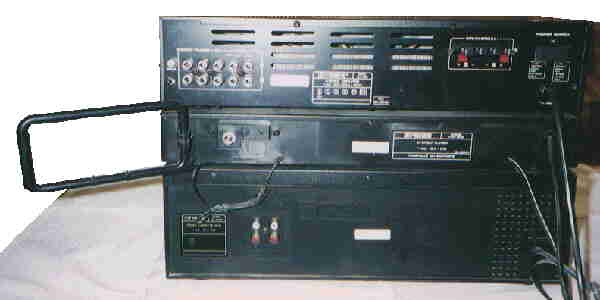 Part posterior d'una cadena musical