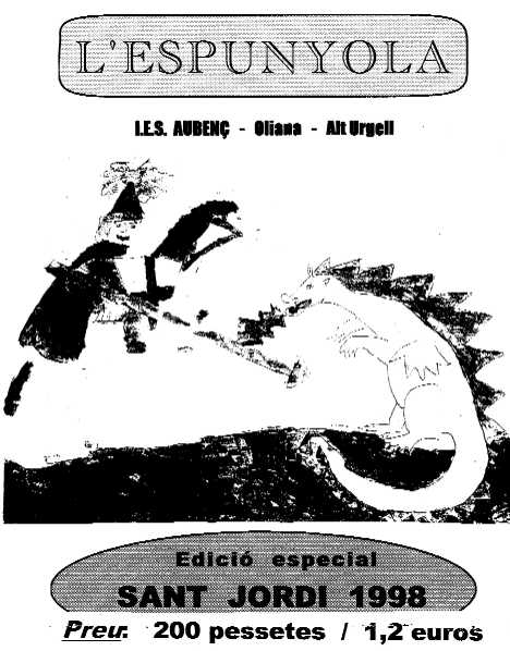 Portada de Sant Jordi 1998