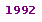 Cuadro de texto: 1992