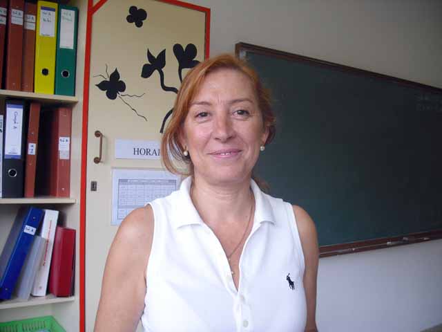 Lourdes Sebastián, tutora de 3r B.