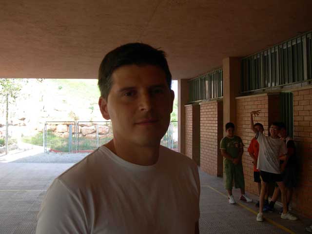 Raúl Pérez, tutor 5è A i Ed. física.