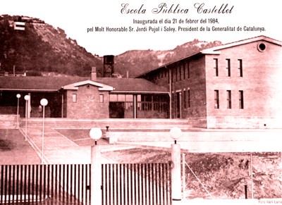 Vista de l'Escola Castellet