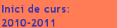Inici de curs