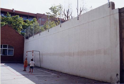 El mural abans