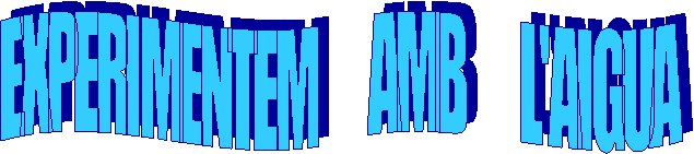 EXPERIMENTEM      AMB      L'AIGUA