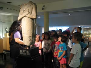 Taller de momificaci al Museu Egipci