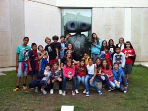 Visita a la Fundació Miró Visita a la Fundació Miró