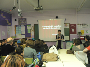 Presentació del projecte a les famílies (3r B) Presentació del projecte a les famílies (3r B)