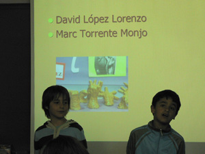 Presentació del projecte a les famílies (3r B) Presentació del projecte a les famílies (3r B)