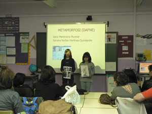 Presentació del projecte a les famílies (3r B) Presentació del projecte a les famílies (3r B)