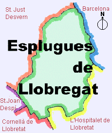 El terme municipal orientat al nord