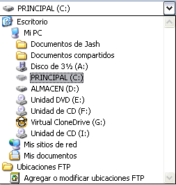 Guardar en desplegado