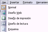 Menú ver