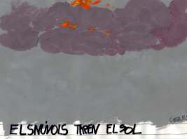 Els n�vols tapen el sol. Carles