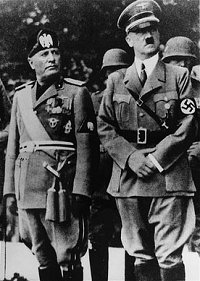 mussolini i hitler