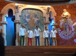 Espectacle de msiques del mn al Palau