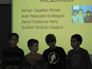 Presentaci del projecte a les famlies (3r B)