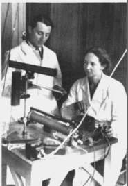 Irene Curie i el seu marit
