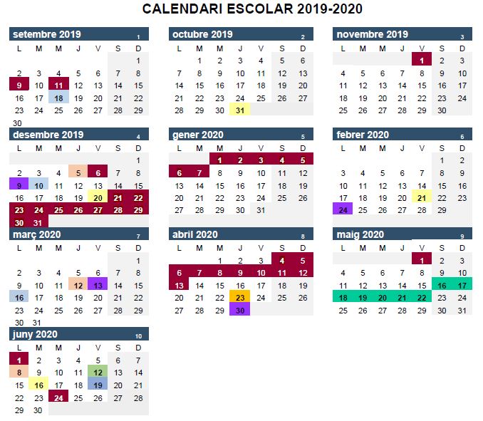 Calendari escolar