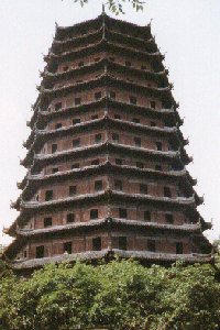 Pagoda . Hangxou. Xina