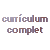 curr�culum complet