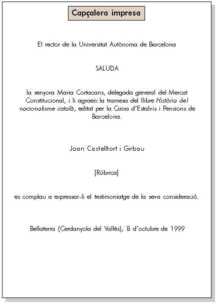 Exemple 1 del saluda