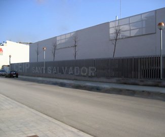 Foto Exterior de l' Escola Sant Salvador