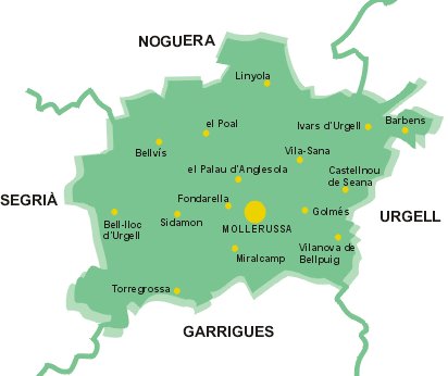municipis pla d' urgell