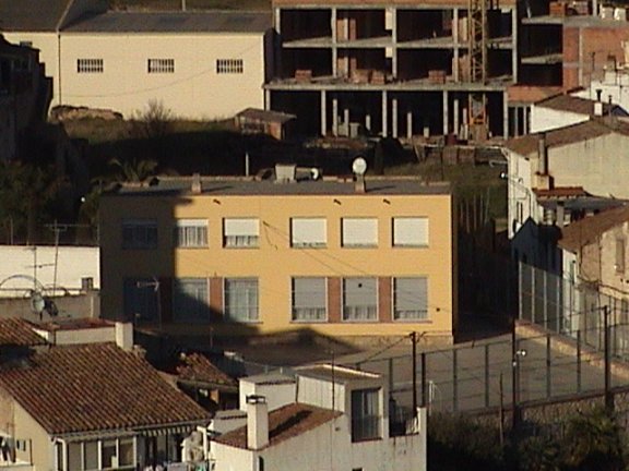 Vista de l'escola