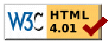 Declara que el llenguatge XHTML versió 1.0 ha estat utilitzat correctament i la seva sintaxi es cenyeix a la gramàtica d'aquest llenguatge. El seu enllaç porta a la guia d'accessibilitat web. XHTML 4.01 Transitional - Vàlid