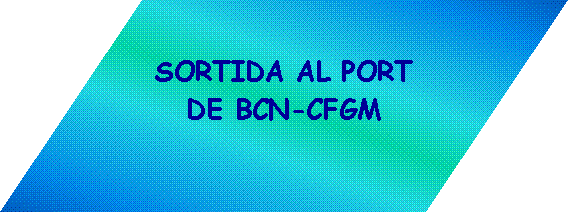 Paralelogramo: SORTIDA AL PORT DE BCN-CFGM